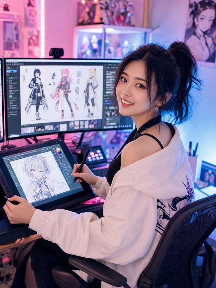 ai去衣美少女写真动漫